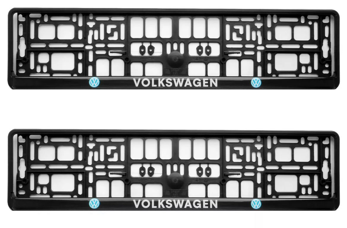 NUMBER PLATE SURROUND FRAME HOLDERS