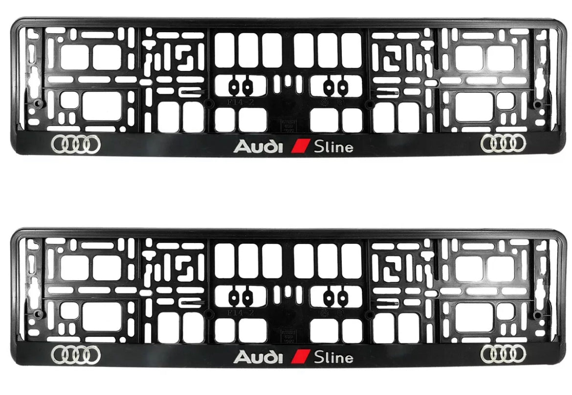 NUMBER PLATE SURROUND FRAME HOLDERS