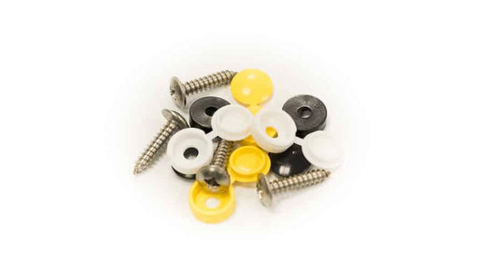NUMBER PLATE FITTING KIT ACCESSORIES