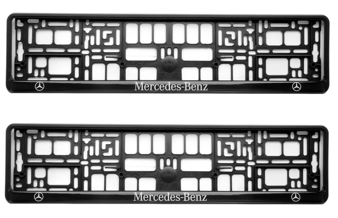 NUMBER PLATE SURROUND FRAME HOLDERS