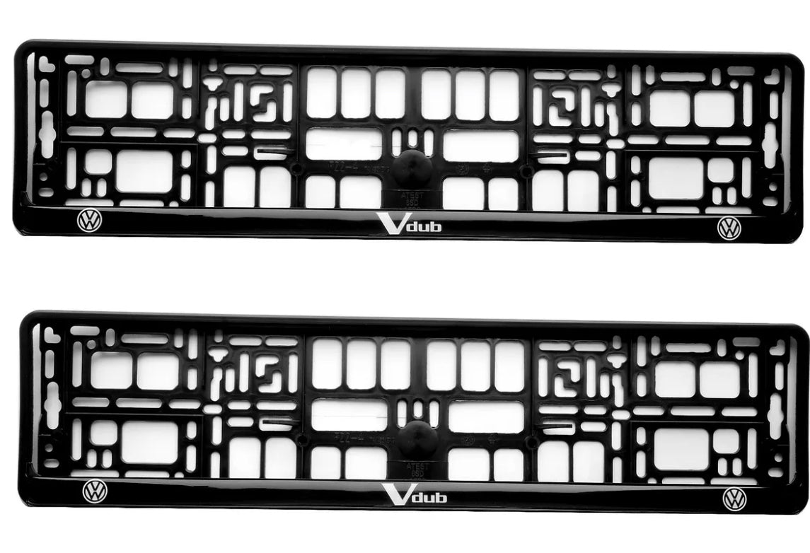 NUMBER PLATE SURROUND FRAME HOLDERS