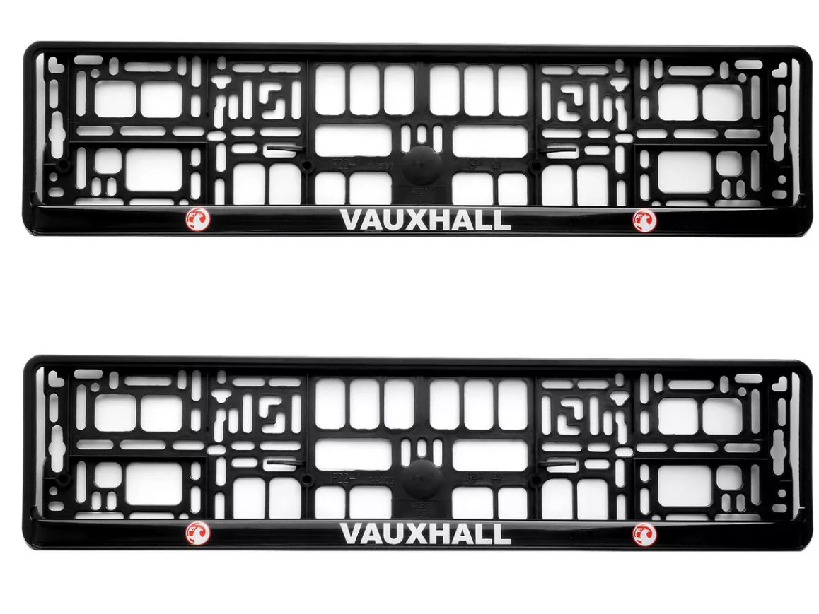 NUMBER PLATE SURROUND FRAME HOLDERS