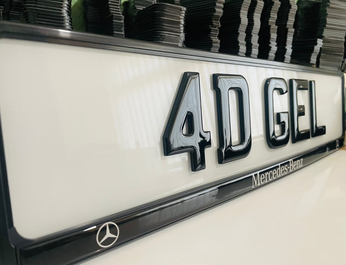 NUMBER PLATE SURROUND FRAME HOLDERS