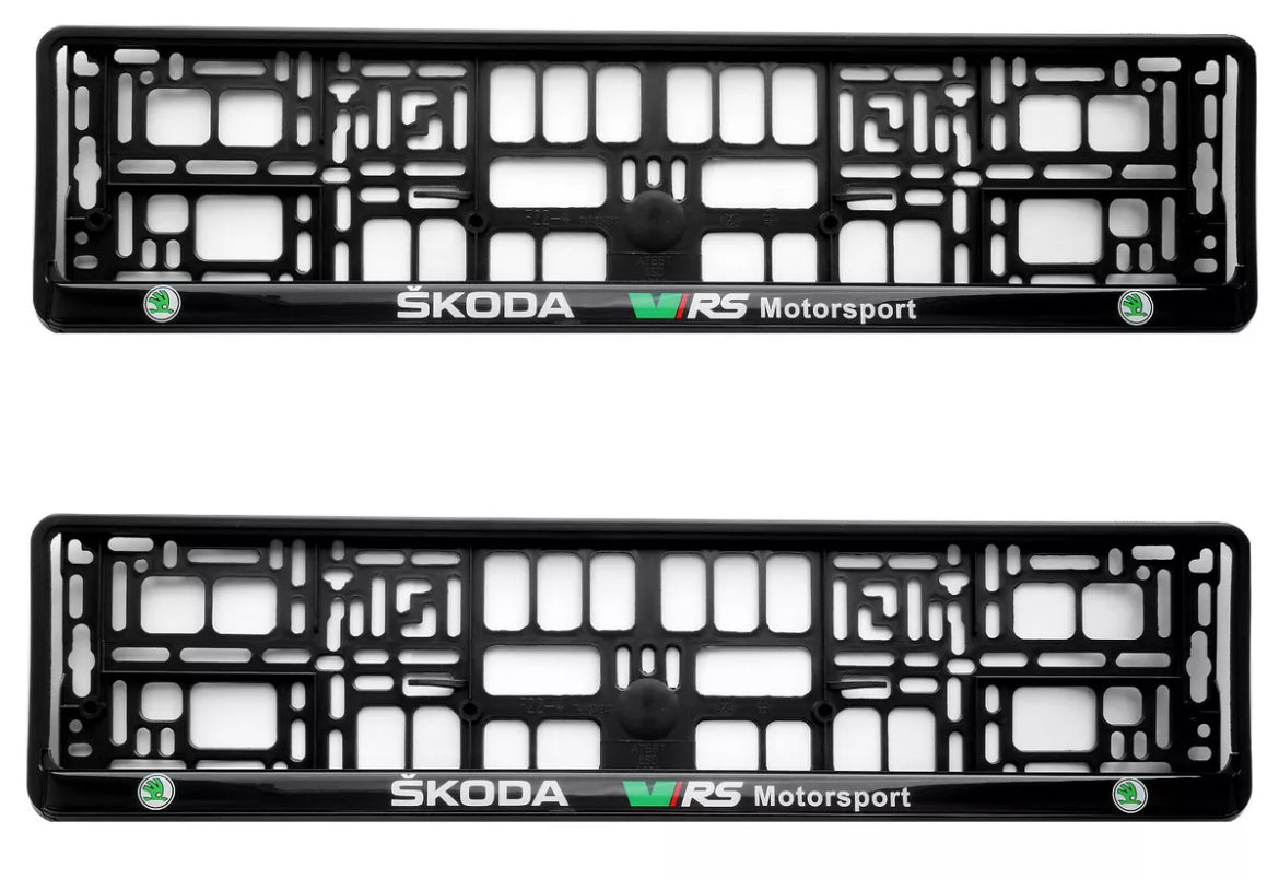 NUMBER PLATE SURROUND FRAME HOLDERS