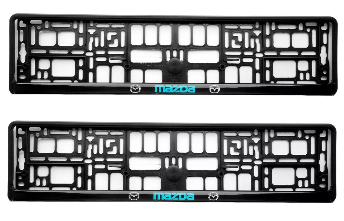 NUMBER PLATE SURROUND FRAME HOLDERS