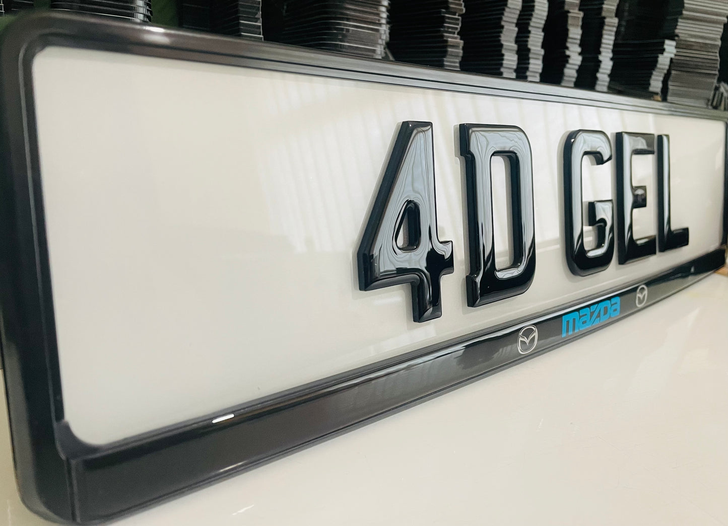 NUMBER PLATE SURROUND FRAME HOLDERS