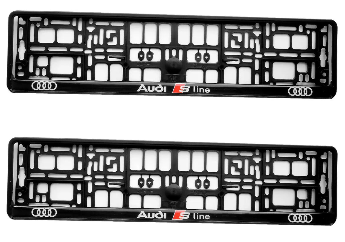 NUMBER PLATE SURROUND FRAME HOLDERS